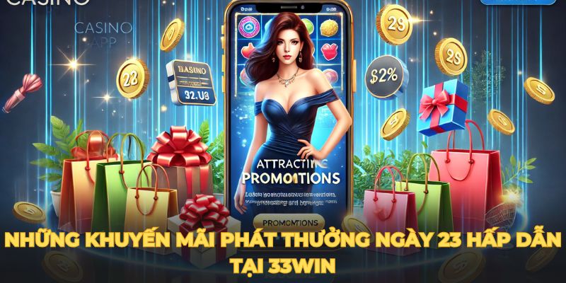 Tổng hợp các chương trình phát thưởng ngày 23 tại 33win 2 Những khuyến mãi phát thưởng ngày 23 hấp dẫn tại 33win
